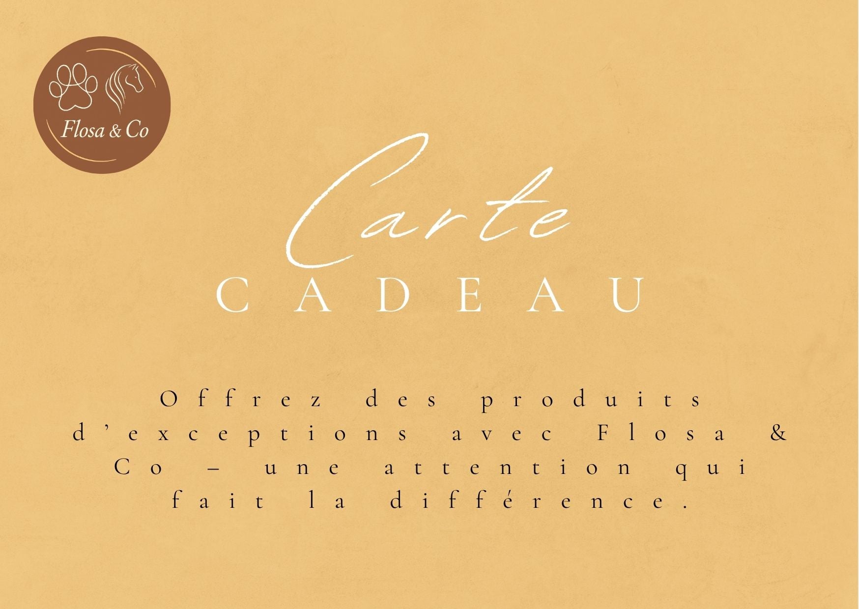 Carte Cadeau Digitale Flosa & Co – Envoi Instantané par Email